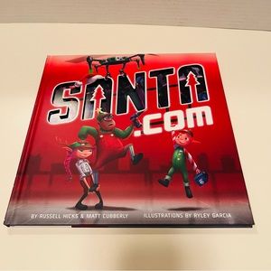 Santa.Com Christmas Red Hardback Book By Workman Publishing Children's Book New